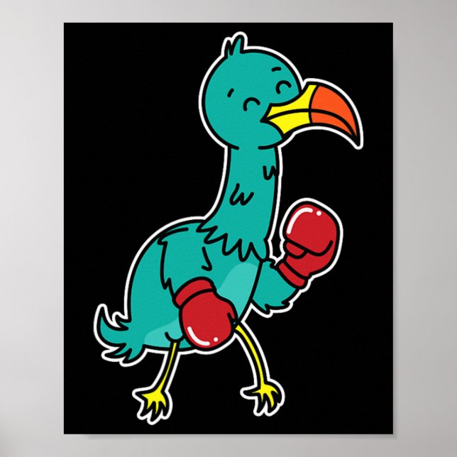 Poster Dodo Do Boxing (Devant)