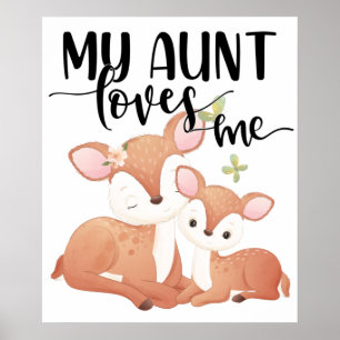 Poster Doe et Fawn Ma tante m'aime