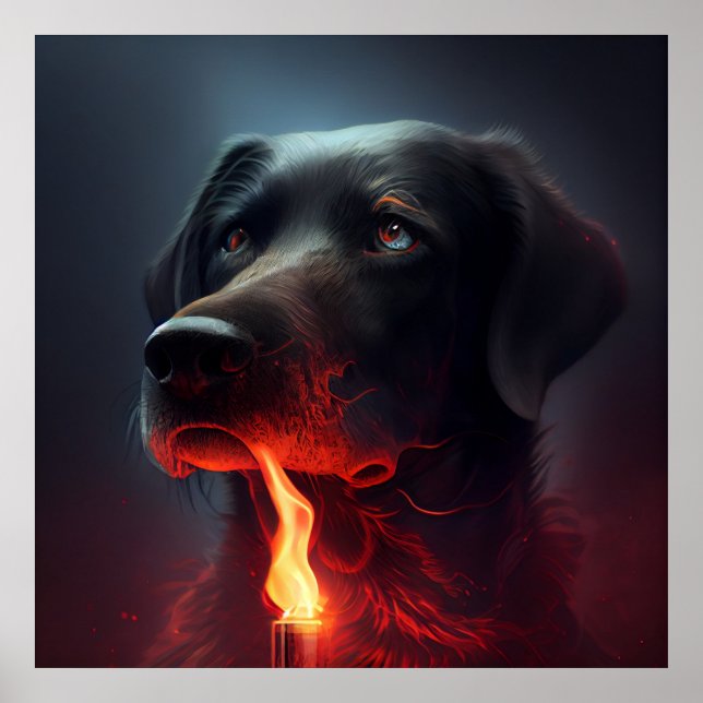 Poster Dog (Vorne)