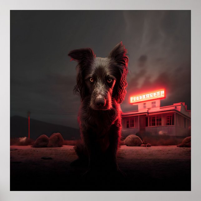 Poster Dog (Vorne)