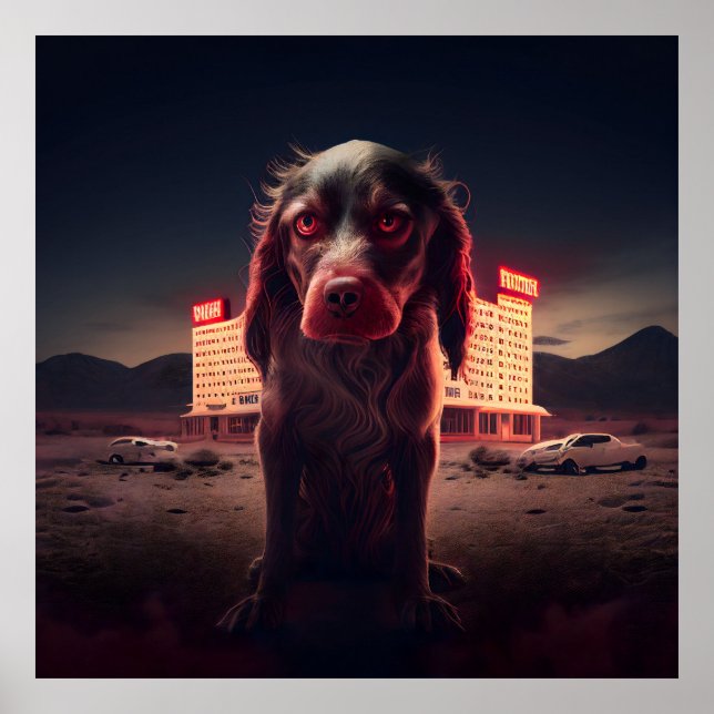Poster Dog (Vorne)