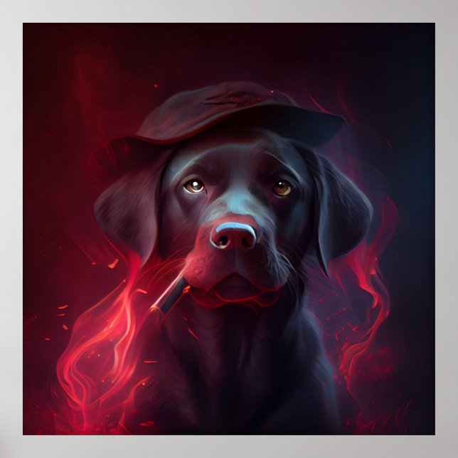 Poster Dog (Vorne)