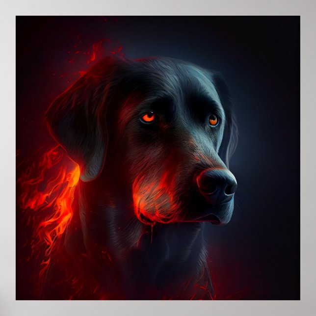 Poster Dog (Vorne)