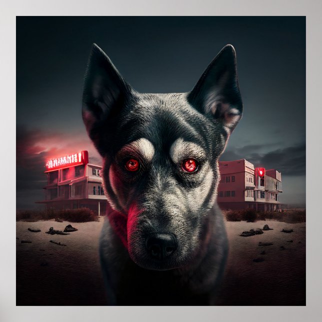 Poster Dog (Vorne)