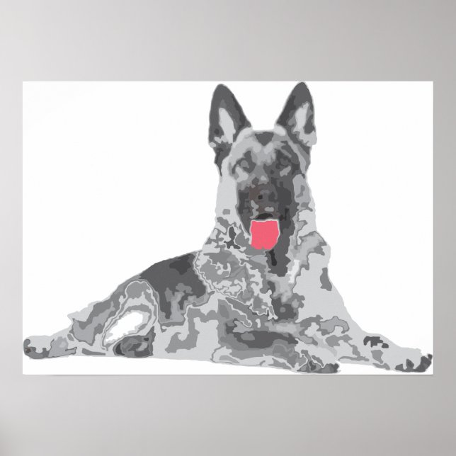 Poster dog (Devant)