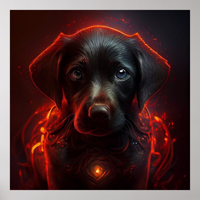 Poster Dog (Vorne)