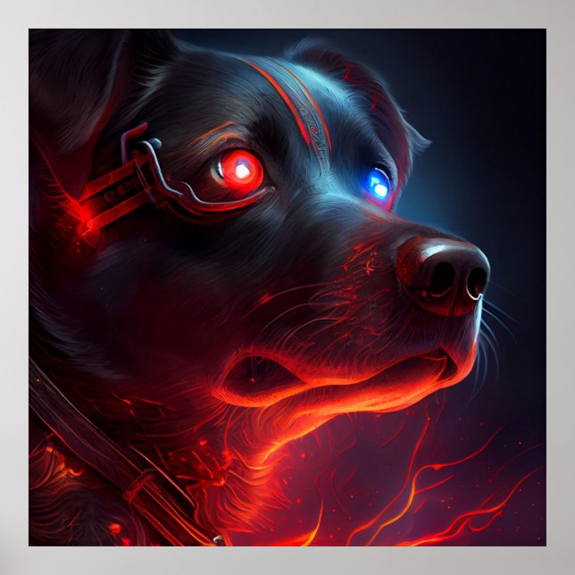 Poster Dog (Vorne)