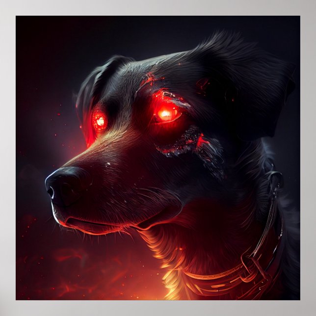 Poster Dog (Vorne)