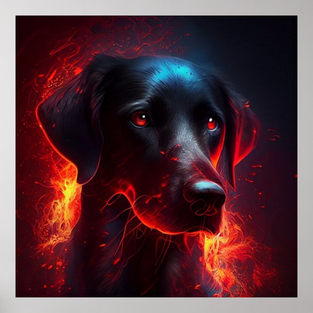 Poster Dog (Vorne)