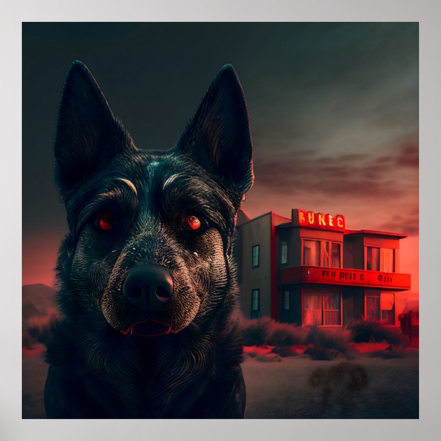 Poster Dog (Vorne)