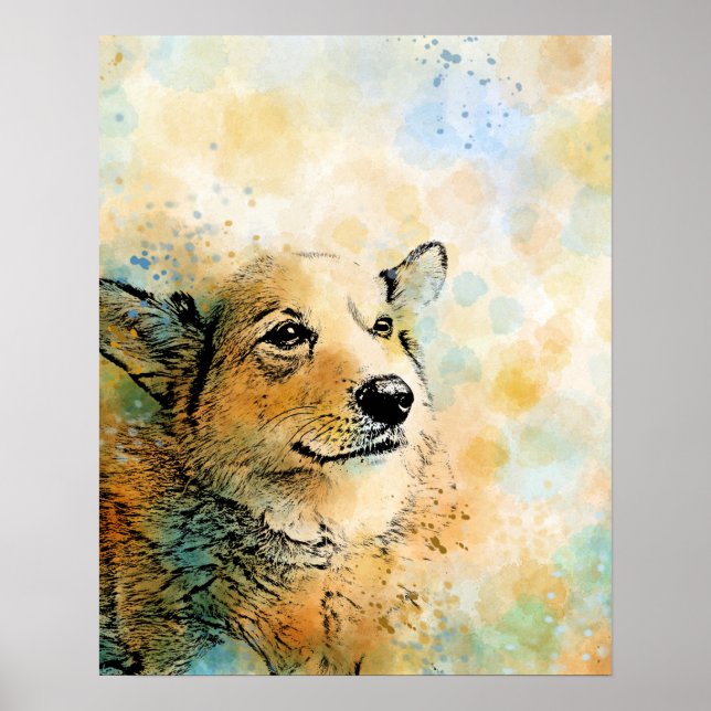 Poster dog 143 (Devant)