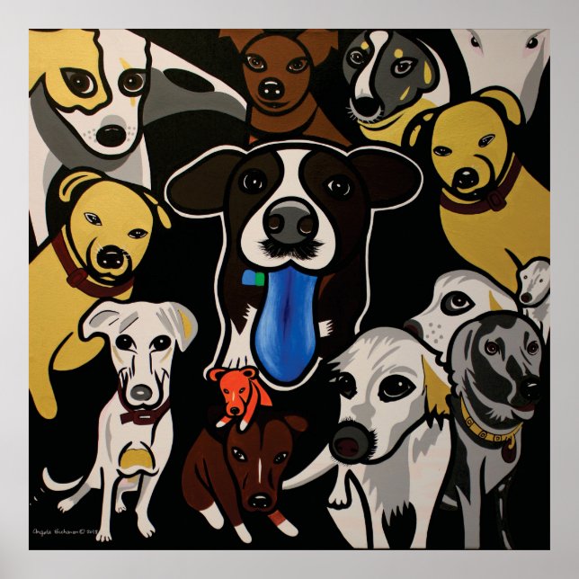 Poster Doggie World (Devant)