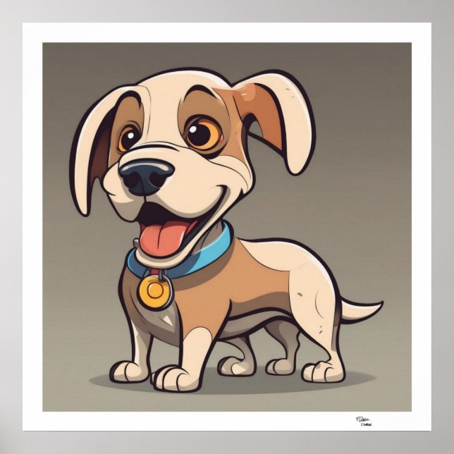 Poster Doggy (Devant)