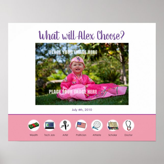 Poster Doljabi Doljanchi Dol coréen premier anniversaire (Devant)