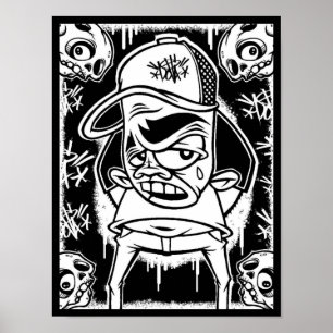 Poster DOLLA / SKULLIE