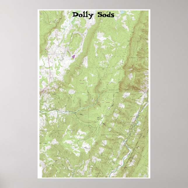 Poster Dolly Sods (Devant)