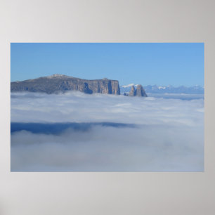 Poster Dolomites Italie