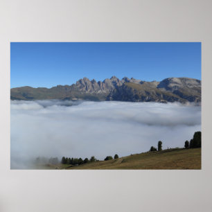 Poster Dolomites Italie