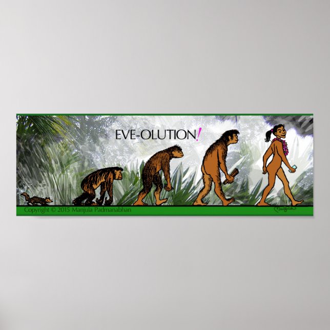 POSTER D'OLUTION D'EVE (Devant)