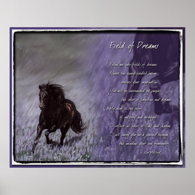 Poster Domaine de rêve inspirant (Devant)