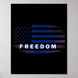 Poster Dôme de drapeau américain