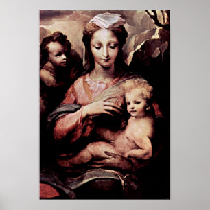 Poster Domenico di Pace Beccafumi - Madonna