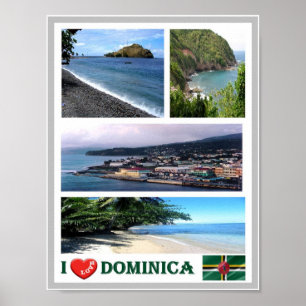 Poster Dominique - I Love -