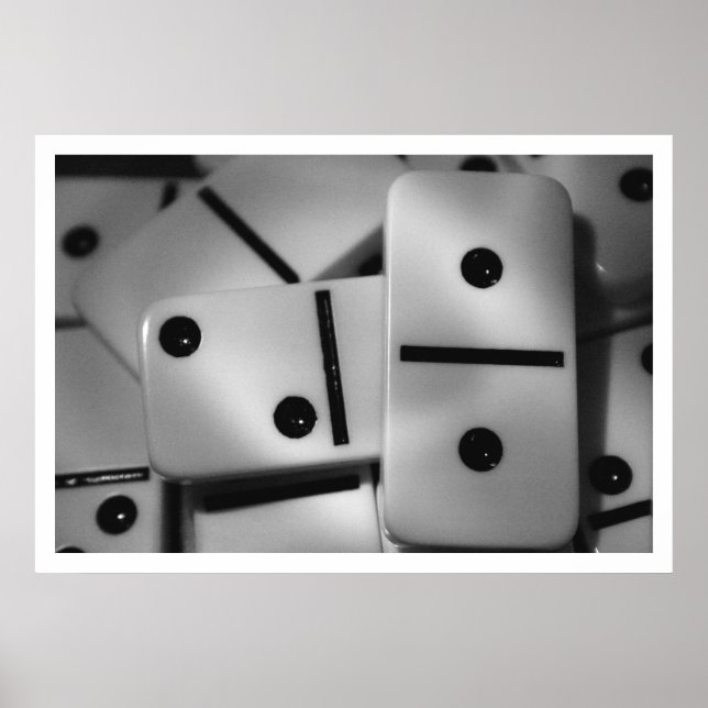 Poster Dominos (Devant)