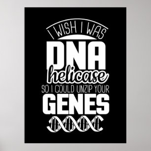 Poster Don de scientifique J'Aimerais Être ADN Helicase