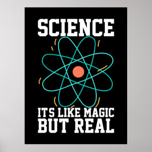 Poster Don de scientifique   Science C'Est Comme De La Ma