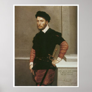 Poster Don Gabriel de la Cueva, duc d'Albuquerque, 1560