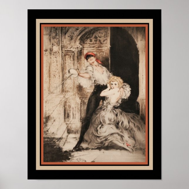 Poster "Don Juan" 1928 Louis Icart (Devant)