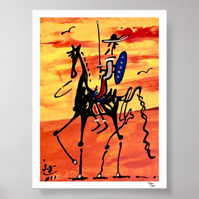 Poster Don Quichotte (Devant)