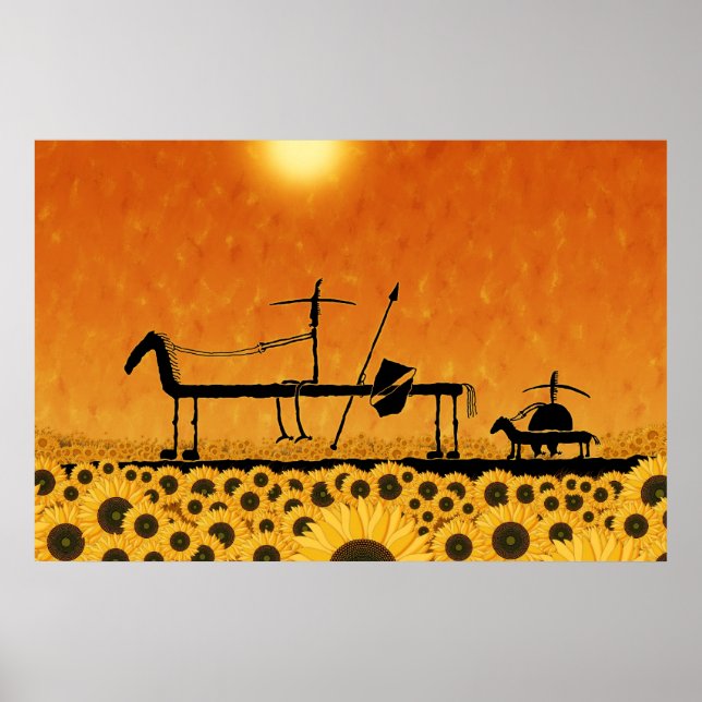 Poster Don Quijote (Devant)