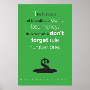 Poster Don’t Lose Money
