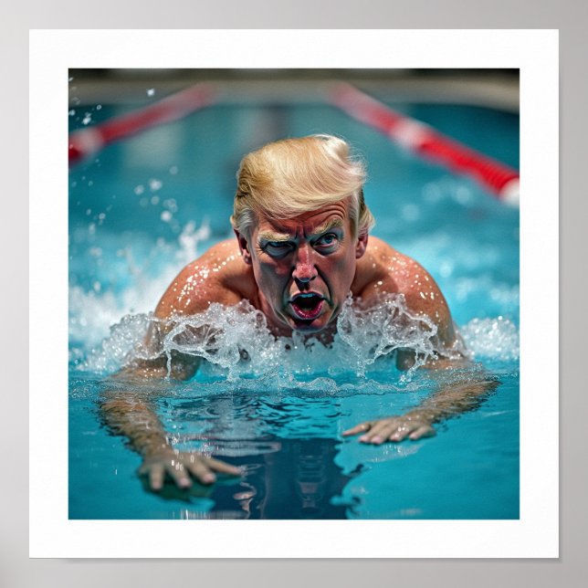 Poster Donald Trump (Devant)