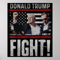 Donald Trump 2024 Survivre à une fusillade lors d'
