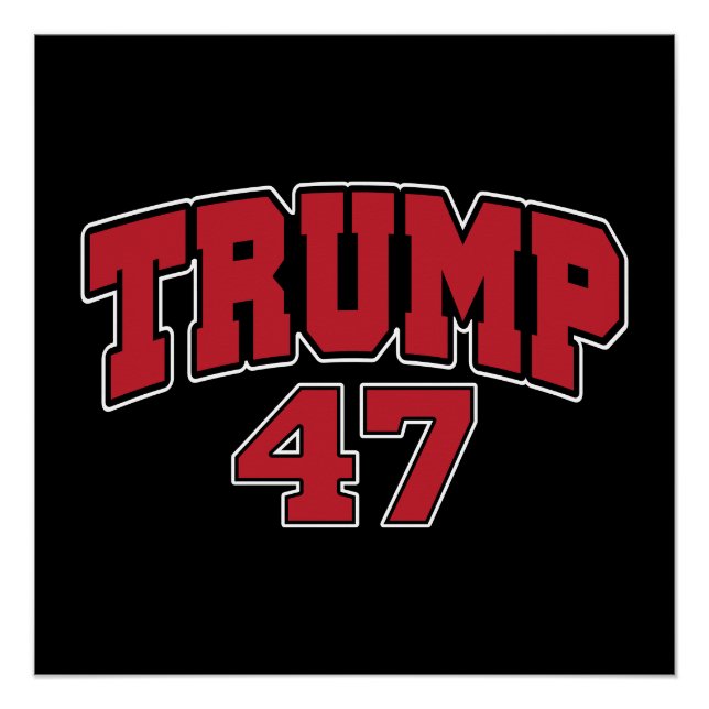 Poster Donald Trump 47 (Devant)
