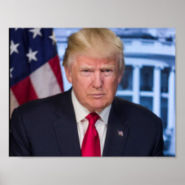 Poster Donald Trump à la présidence