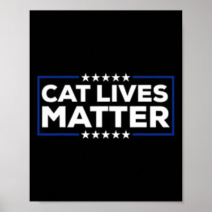 Poster Donald Trump Cats Mème politique amusant 2024