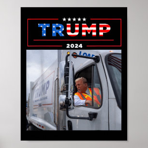 Poster Donald Trump Circule Dans Les Poubelles Chirurgie