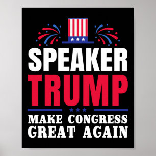 Poster Donald Trump Trump Président De La Chambre