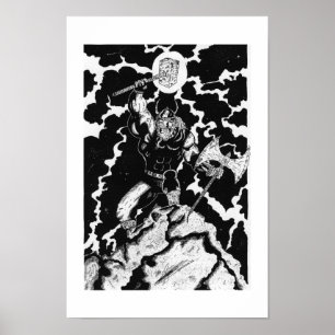 Poster DONAR : Dieu de la guerre