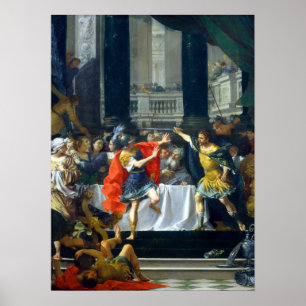 Poster Donato Creti Alexandre le Grand