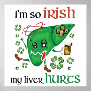 Poster Donc, mon foie me fait mal en Irlande