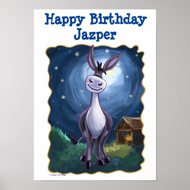 Poster Donkey Party Centre (Devant)