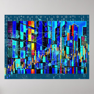 Poster Données du cube