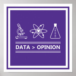 Poster Données > science de l'opinion
