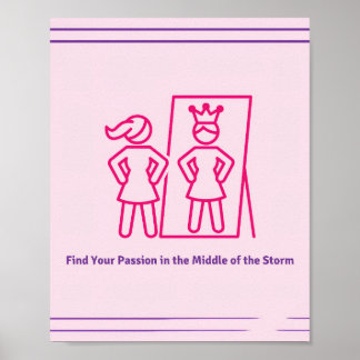 Poster Donner des Pouvoirs aux Filles du Monde Entier *So