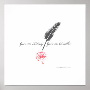 Poster Donnez-moi la liberté ou donnez-moi la mort